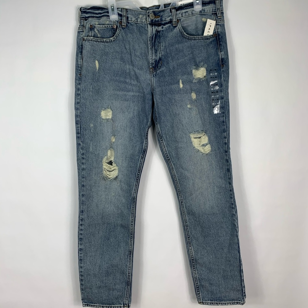 Pacsun Mens Skinny Light Wash Jeans 36x30 NWT